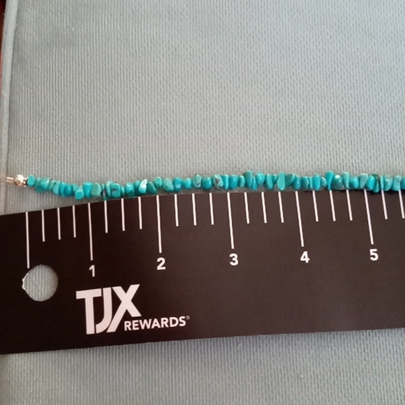 CAROLYN POLLACK STERLING SILVER AND TURQUOISE NECKLACE - Picture 6 of 11